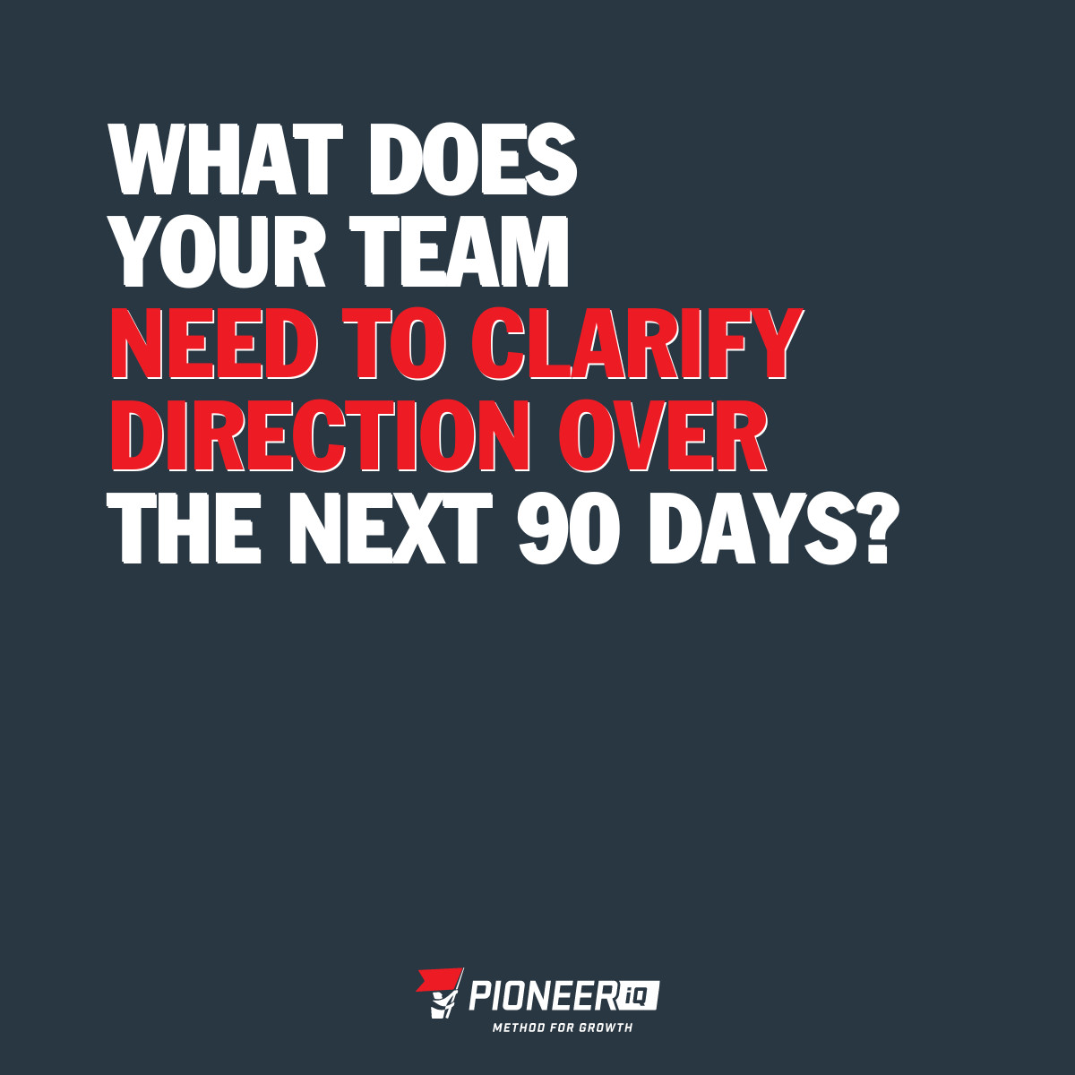 It's crucial to ensure that your team has a clear understanding of the vision you've set and the steps needed to achieve it.

pioneeriq.com/customize-your…. 

#constructionleadership #constructionindustry #leadershiptraining
#teamleadership