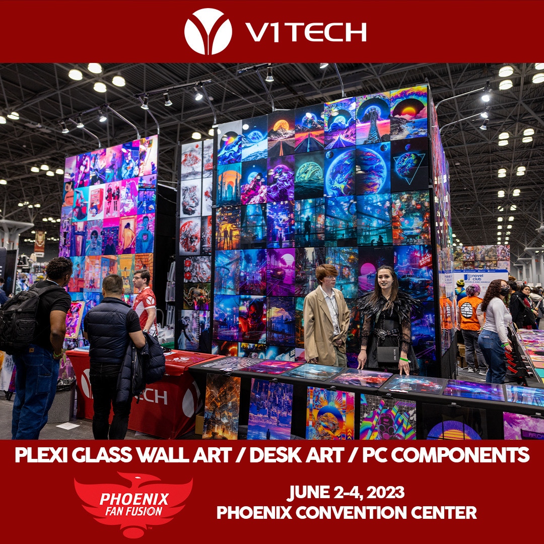 PhxFanFusion's tweet photo. From the inventors of RGB backlight-able Plexi Glass Wall Art, @v1tech is combining art and technology to take gaming setups to the next level!
We are pleased to welcome V1 Tech to Phoenix Fan Fusion!
@V1Tech
#v1tech #wallart #wallartdecor #pcgaming #pcsetup #rgb https://t.co/019E1k0NCK