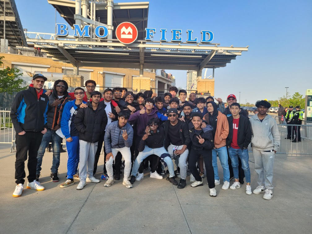Last week, we took our <a href="/ccitdsb/">Cedarbrae Collegiate</a> squad to their first ever <a href="/TorontoFC/">Toronto FC</a> game. Thanks to <a href="/ClavisSocial/">Clavis Social</a> for their extremely generous donation to give this memorable opportunity to our students. We had an amazing time!