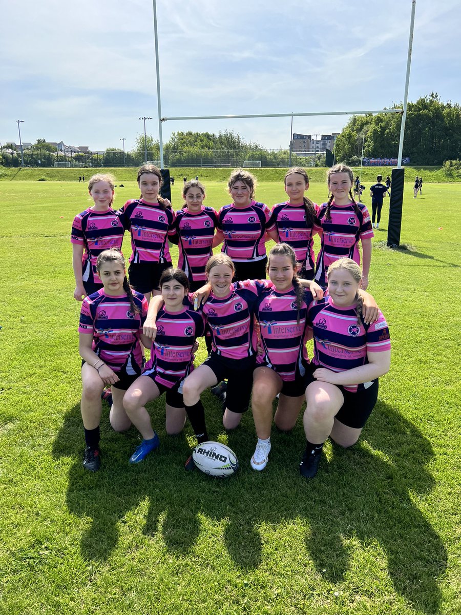 PLHS_PE's tweet photo. Girls Rugby!! 🏉

Well done to our first ever PLHS Girl’s Rugby Team who took part in the @LeithHawks_ festival today. The sun was shining and the girls played some great rugby against the other schools. 
Thank you to @PrestonLodgeRFC @eastlothiangir1 for their kits and support! https://t.co/7FkPCLCp72