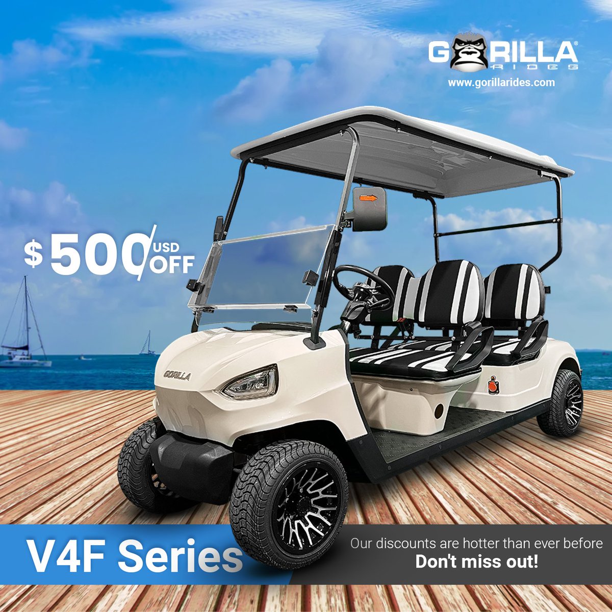 _GorillaRides's tweet image. 🌟💸 Unleash the power of savings! Follow the link below and get $500 off your order! 💸🌟

🌐gorillarides.com/westpalm

#discounts #GorillaRides #500OFF #V4F #EV