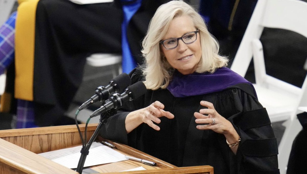 BREAKING: Republican Liz Cheney stuns the audience during a commencement address at her alma mater Colorado College by bluntly calling out her own party — to the horror of the MAGA graduates and parents in attendance. Cheney said that after the 2020 election and deadly Jan. 6th…