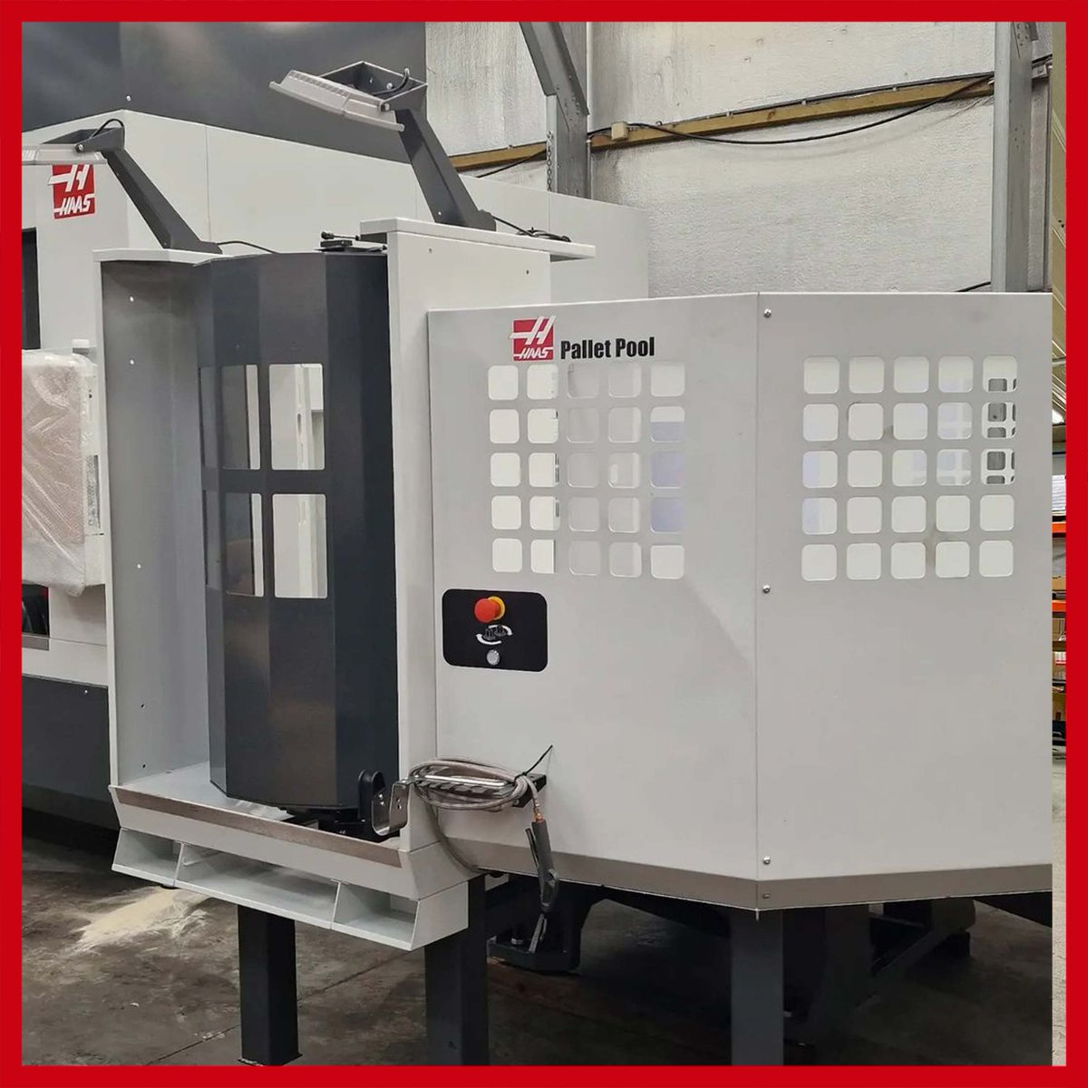 HaasUK's tweet photo. This 5-axis UMC-1000SS equipped with Pallet Pool installed by @bleyweert_cnc to increase their efficiency and productivity.
More info on Haas Pallet Pool systems: https://t.co/FIf7uKwYwe
#haascnc #palletpool https://t.co/u9HJ4cCOST