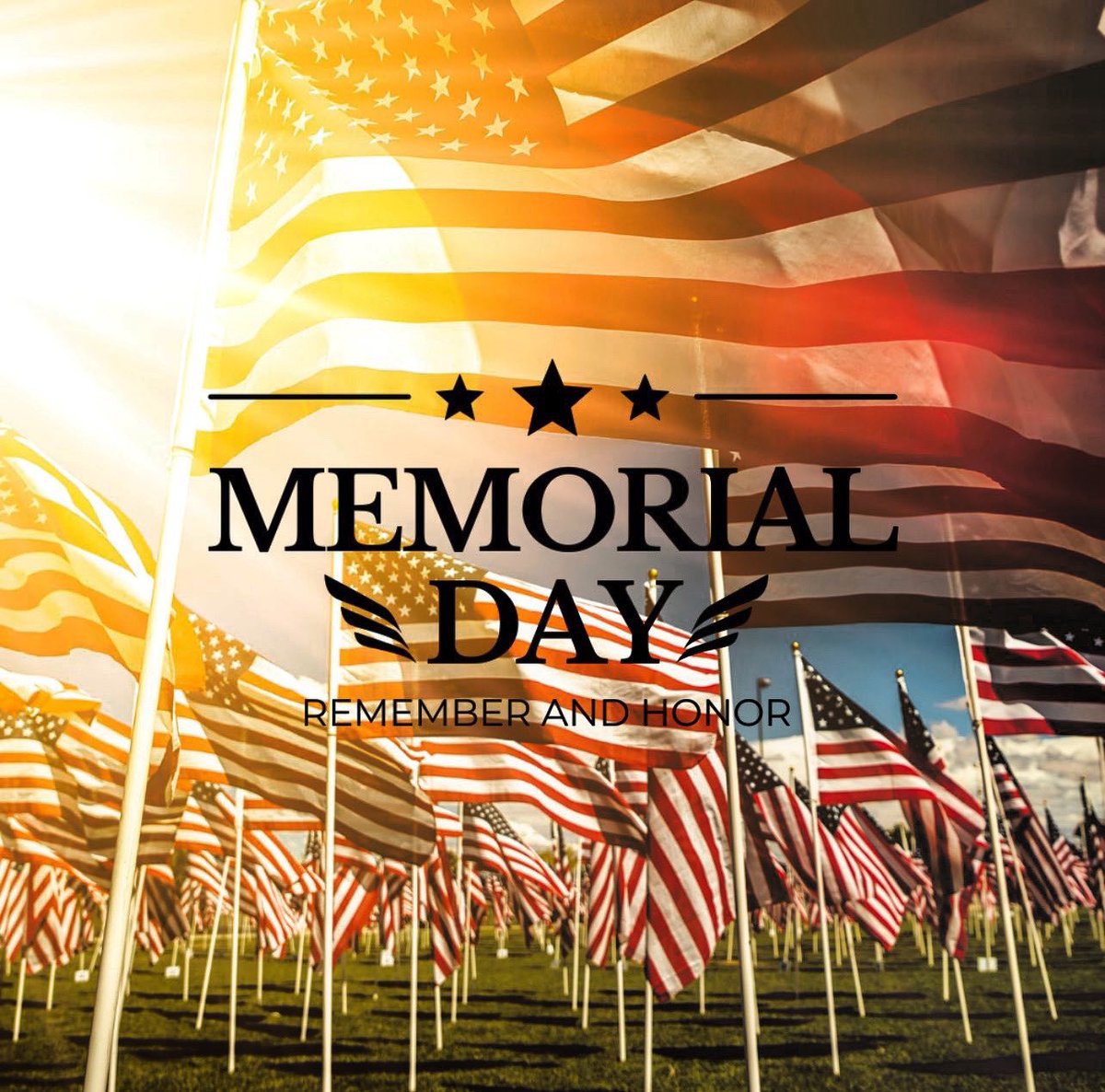 Today as a program we remember and honor those who made the ultimate sacrifice.