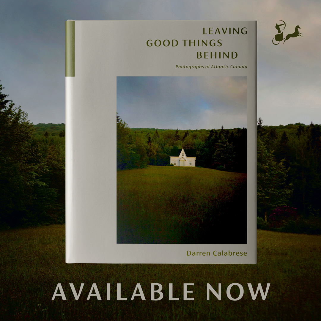 LEAVING GOOD THINGS BEHIND by @DBCalabrese is out today! This stunning collection of photos, accompanied by stories and personal essays, documents the inextricable relationship between the people of Atlantic Canada and the landscapes where they live and work. Get your copy now 💙