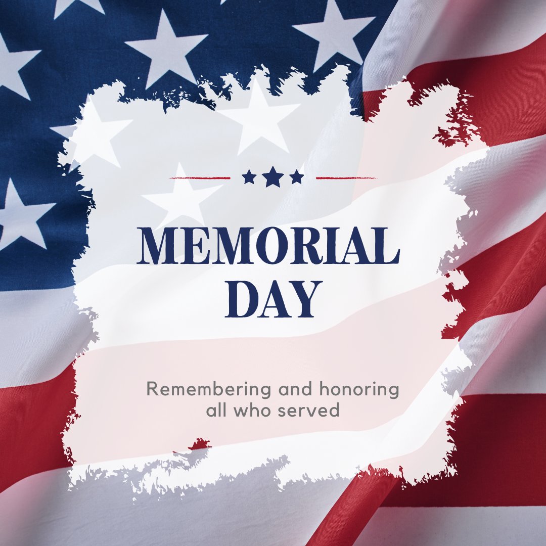 Happy Memorial Day from #CornerstoneDentalPLLC. Today we remember and honor those who served.

#CornerstoneDentalPLLC #Dentist #EmergencyDentist #FamilyDentist #CosmeticDentist #PediatricDentist #TeethWhitening #DentalCleaning #Invisalign #Dentures