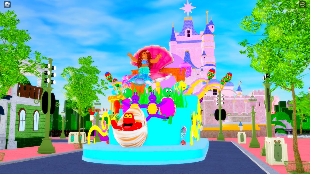DLFRoblox's tweet photo. Ariel is now part of our world! She had lots of fun this weekend! 🫧🧜‍♀️

📸xDannyera &amp; femascadisney https://t.co/K3qRvFAjcg