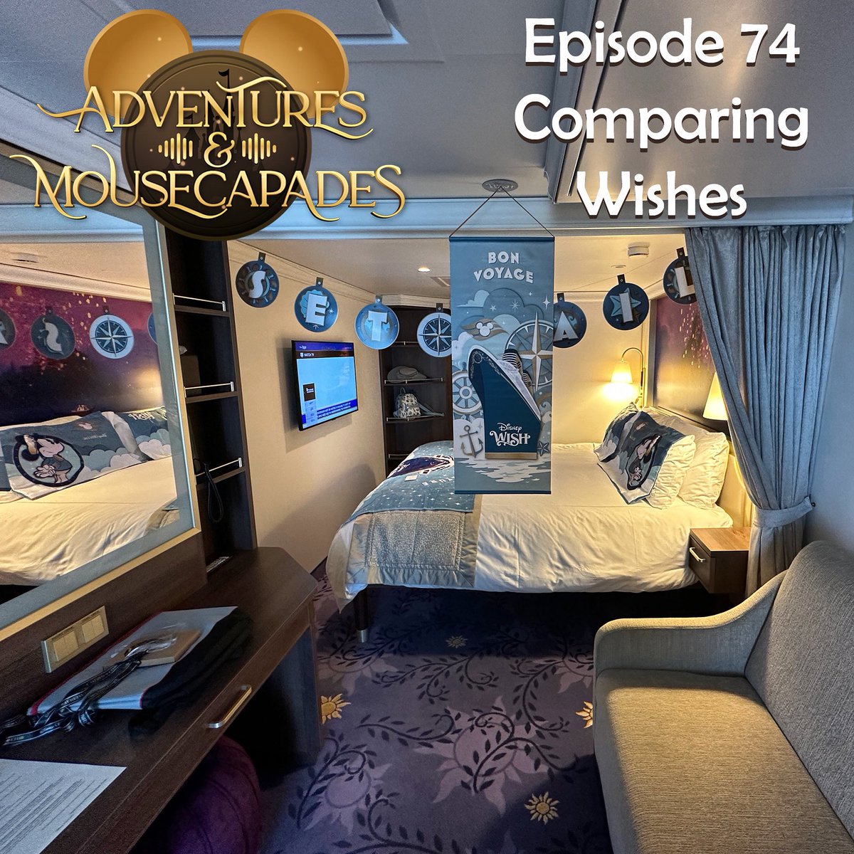This week Kristin and Ryan join us to compare notes on the #DisneyWish. There’s some great stuff (kids clubs) and some areas for improvement (Cove access). Plus hear about rough seas onboard. Ready your sea legs! Link in bio.
#DCL #disneycruise #disneytravel #disneypodcast