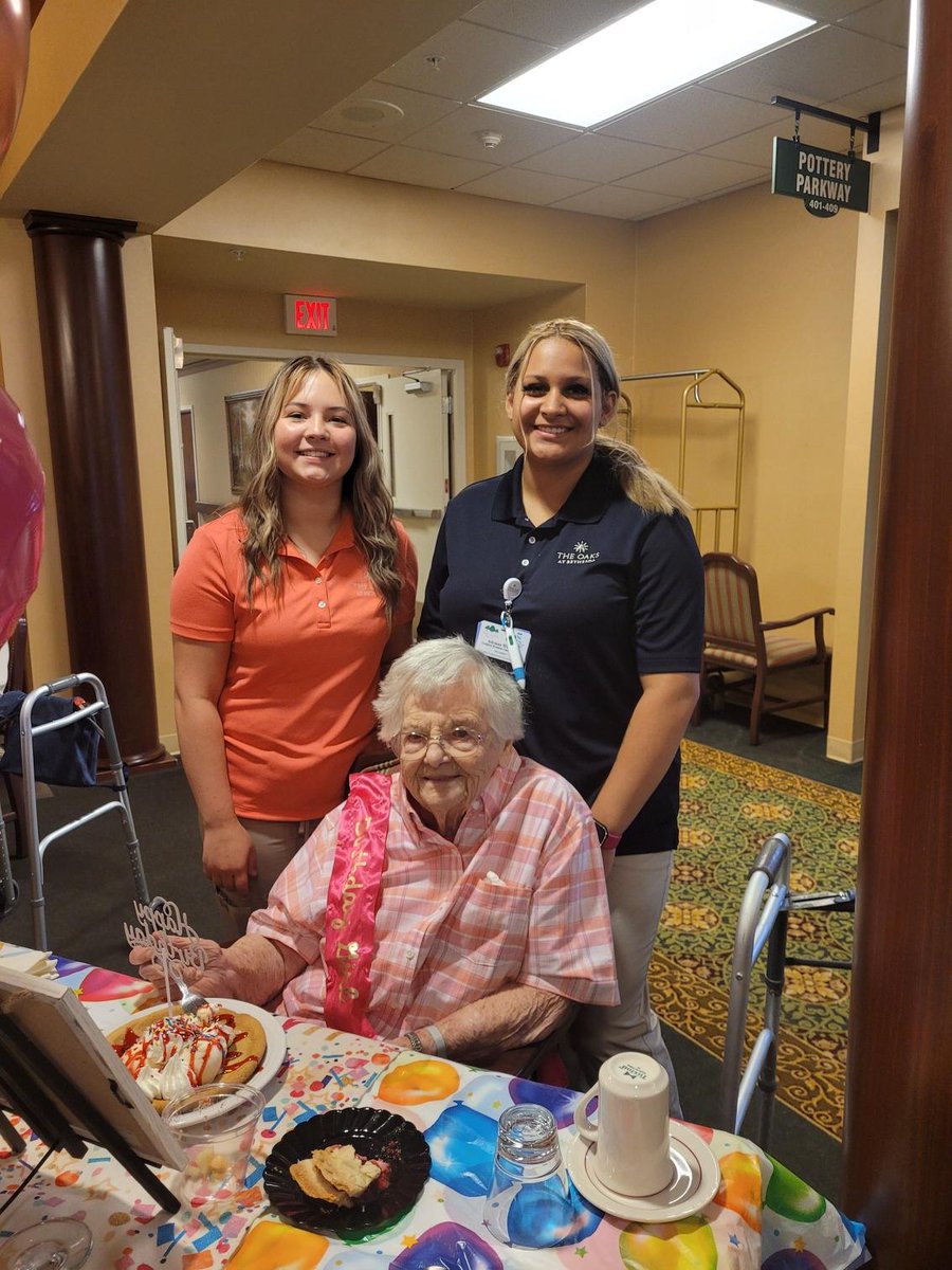 Wishing Edytha a Very Happy 99th Birthday! #trilogyliving