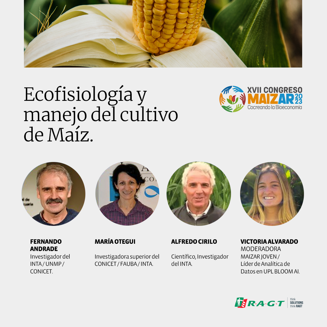 ragtsemillas_ar's tweet photo. ¡Ya llega #CongresoMaizar! Con temas clave para los desafíos que habrá que afrontar, con gran capacidad de adaptación y velocidad.
👉 #KEYTALKS
✅ ECOFISIOLOGÍA Y MANEJO DE MAÍZ
✅ GESTIÓN DEL TALENTO JOVEN
✅ LA TRANSFORMACIÓN DIGITAL DEL AGRO
🗓️ 31/05 · Golden Center, Bs. As. https://t.co/FxtAm0j6dX