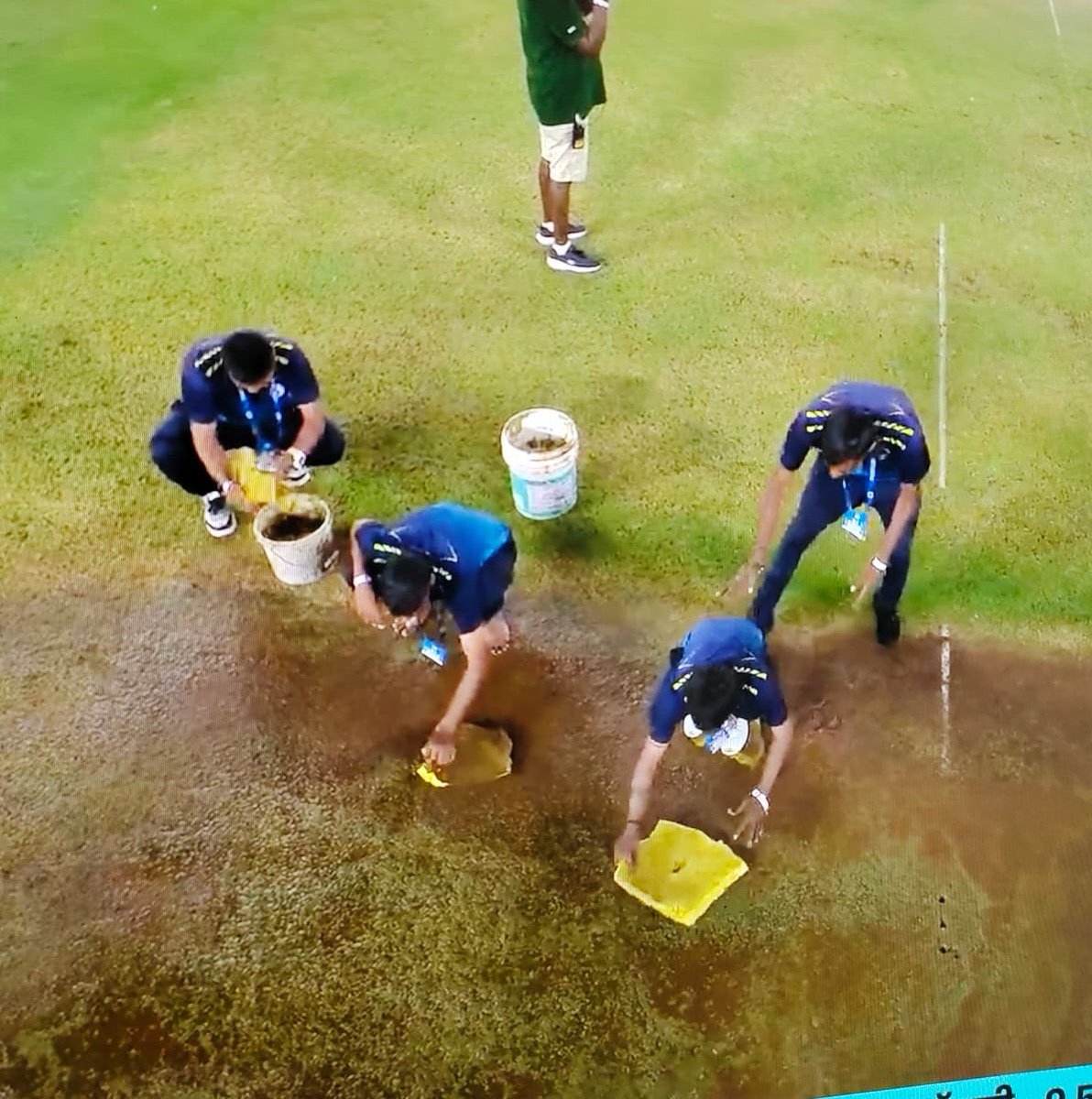 Real life superheros❤️
#CSKvsGT #IPL2023Finals  #NarendraModistadium #IPLFinal2023 #rain #ChennaiSuperKings