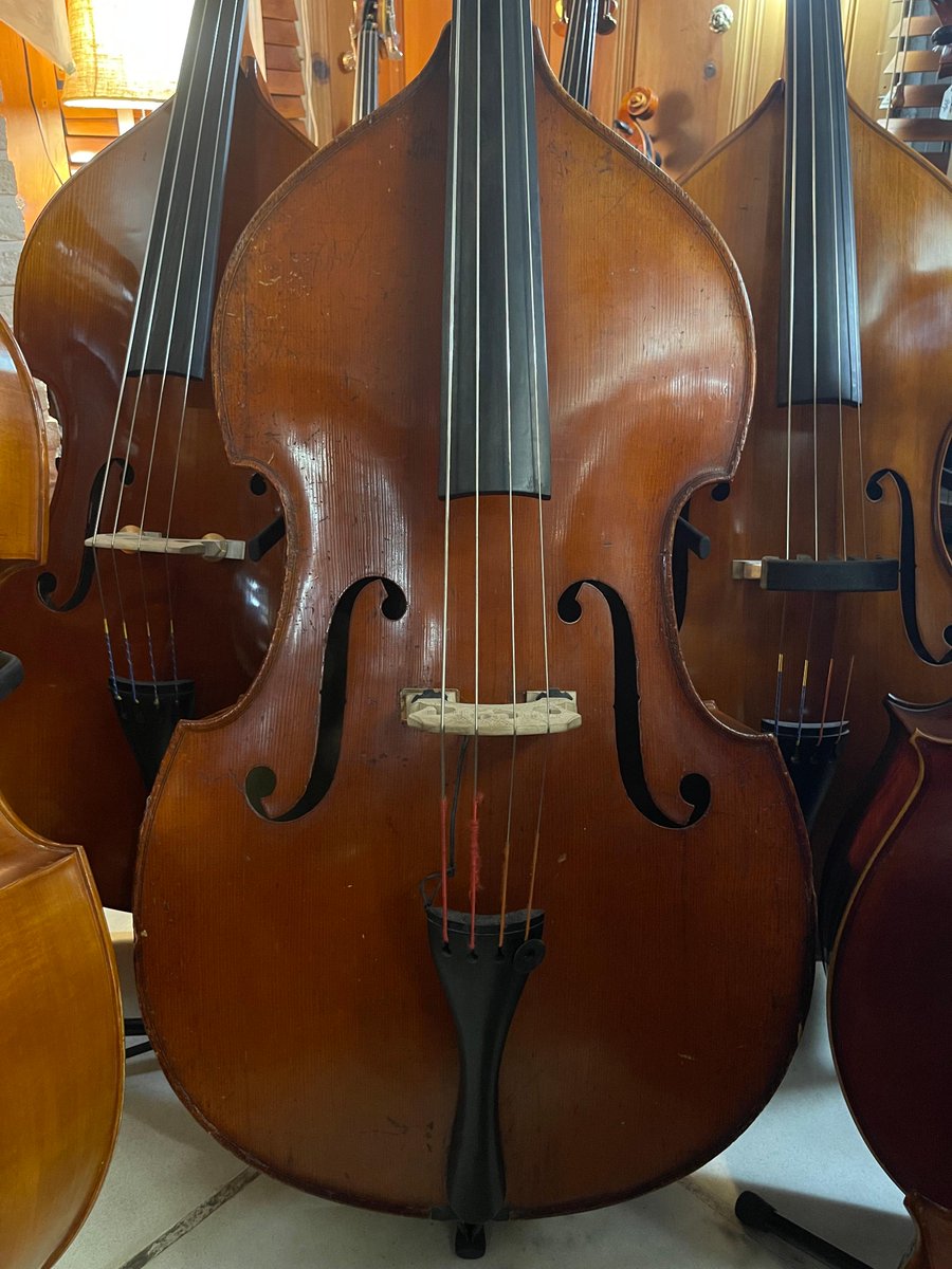 MiamiString's tweet photo. It’s Day 21 of 28 Basses in 28 Days as we prepare for the #ISB2023 Conference in Michigan! Today, we feature the Ernst Heinrich Roth Double Bass. #28bassesin28days https://t.co/DoOi1u89M3