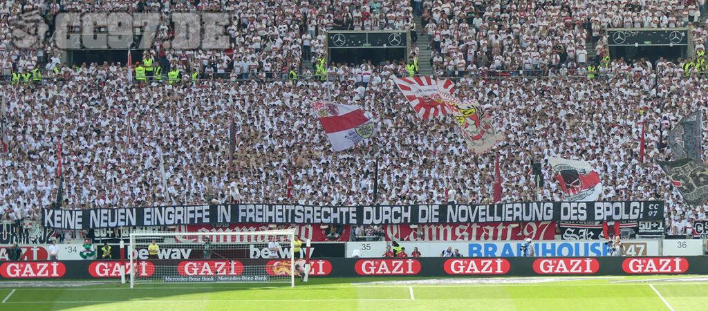 Keine neuen Eingriffe in #Freiheitsrechte durch die Novellierung des #BPolG!  ➡️ cc97.de/keine-neuen-ei…

#VfB #Stuttgart @stuttgarttweets
#Bundespolizei #Bundespolizeigesetz