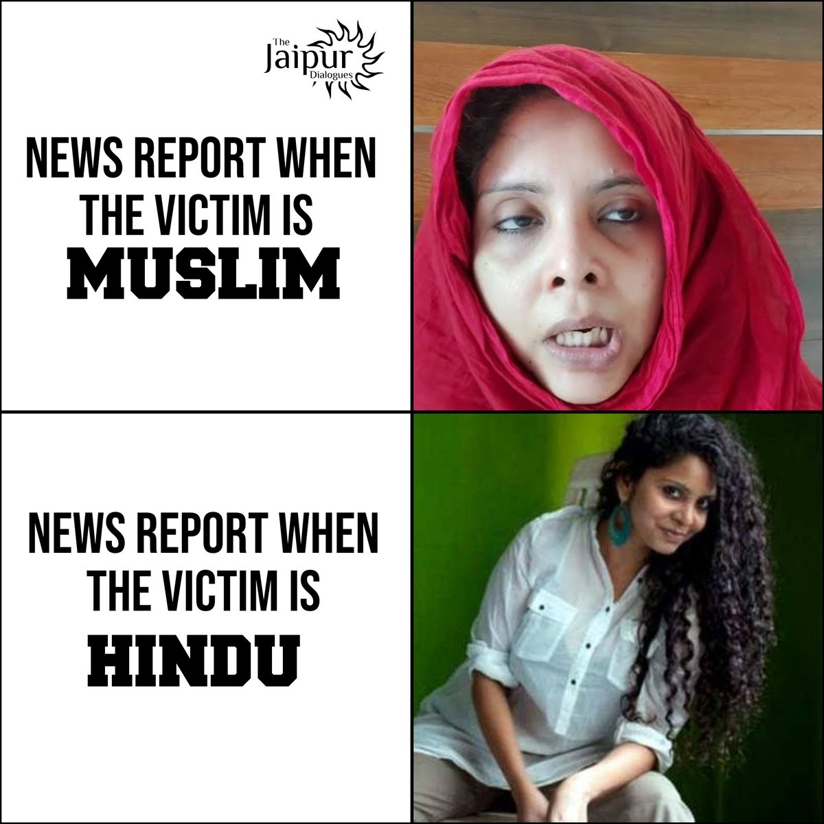 JaipurDialogues's tweet photo. No Outrage Against Mohd Sahil. No Articles in Washington Post or NYT.

Waah Re Secularism! https://t.co/nHYAzVuz95