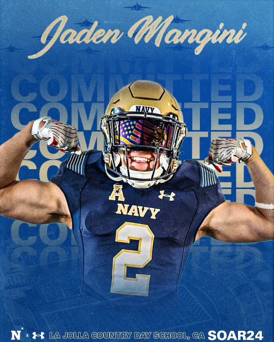 When you know, you know. I want to thank my family for making it possible, and teaching me hard work pays off. And I want to thank all my coaches, <a href="/carmus1/">Coach C</a> <a href="/coach_hales/">Tyler Hales</a> <a href="/JsonCarter/">Jason Carter</a> for laying the foundation. ⚓️ 120% committed. 
<a href="/TORREYFOOTBALL/">LJCDS FOOTBALL</a> <a href="/GregBiggins/">Greg Biggins</a> <a href="/Daygofootball/">San Diego Football</a>