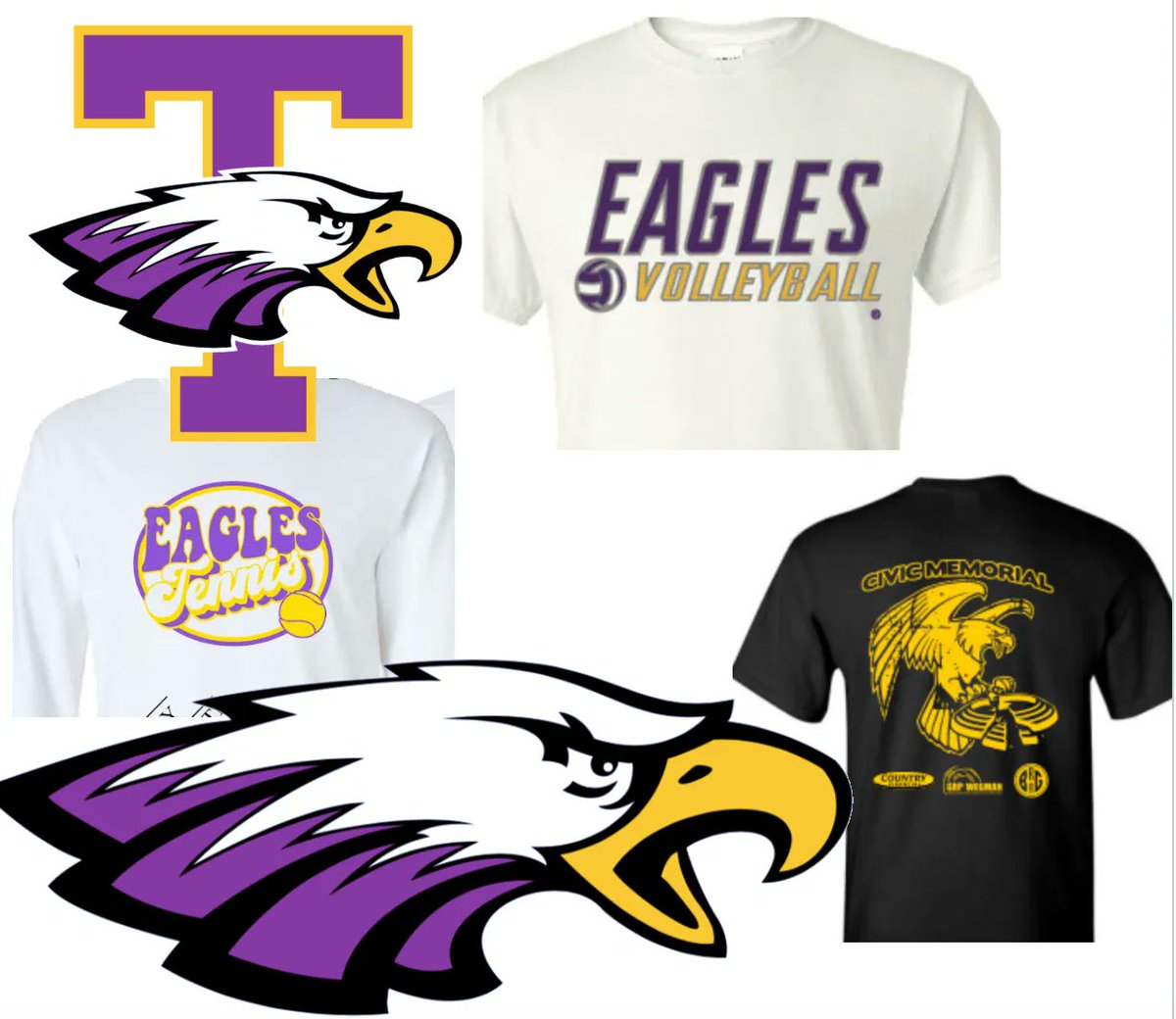 Wilbur_TrimpeMS's tweet photo. TMS Students and Staff: On Tuesday, wear your favorite Eagles t-shirt for our last day of school and Dodgeball Tournament! #ThisIsTMS #GoEagles https://t.co/5ndNvWaod5