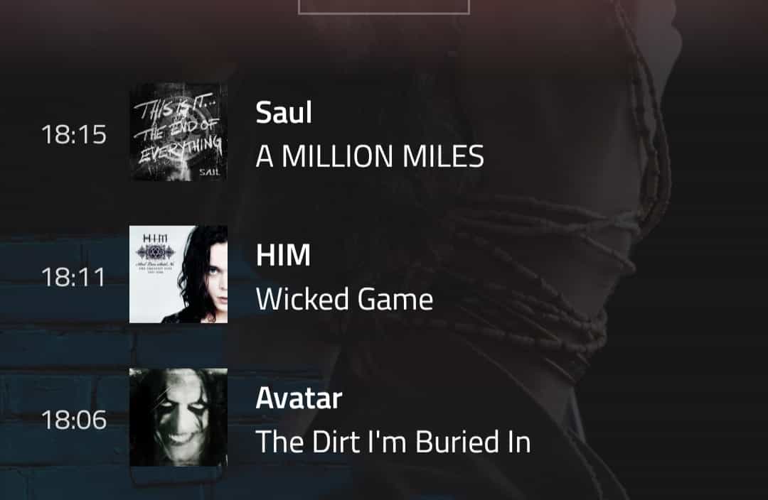 @RADIO_BOB so cool das ihr #Amillionmiles by @saulband gespielt habt. Die band ist fantastisch 🔥🤘🤘