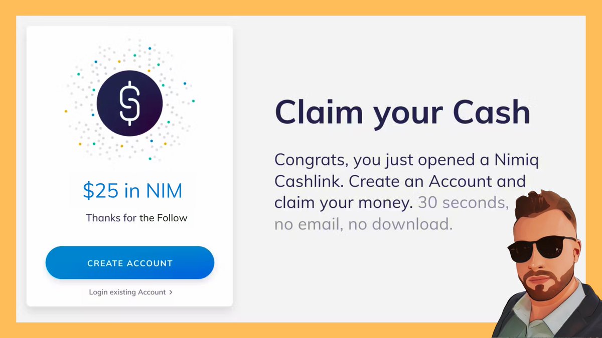 🚀 Attention all #crypto enthusiasts! It's time for an exhilarating #Nimiq CashLink #giveaway! 💸 🔗 Did you know? Nimiq Cash Links are secure, simple, and speedy ways to send $NIM to anyone, anywhere - no account needed! 🎁 Want in? Here's your shot at snagging a Cash Link