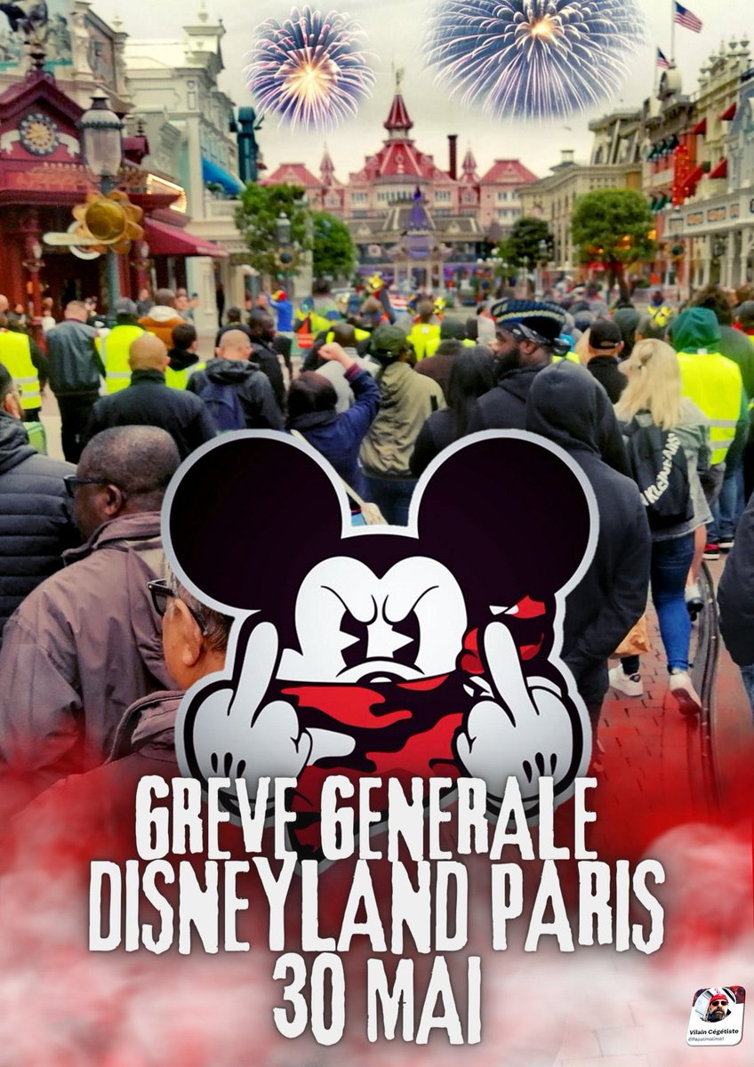 Et sinon, les travailleurs de Disneyland en ont marre qu’on les prenne pour des Mickey ✊🔥
#IntervillesDuZbeul