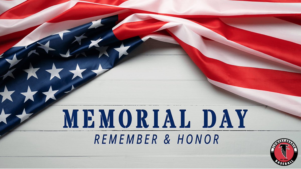 Branch_Baseball's tweet image. Today, we honor and remember the brave men and women who made the ultimate sacrifice for our country. Thank you for your service!!
