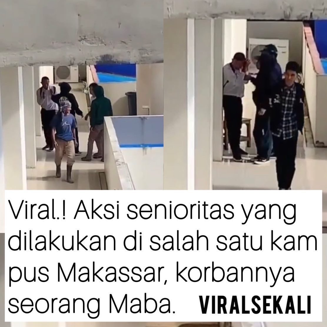 sosmedkeras's tweet photo. Ditunggu tindakana kampus untuk pelaku perundungan, jangan kasi ruang untuk mereka ini.!

Kampus berada di Jl.  Sultan Alauddin Makassar. https://t.co/UcXcaRf5ta