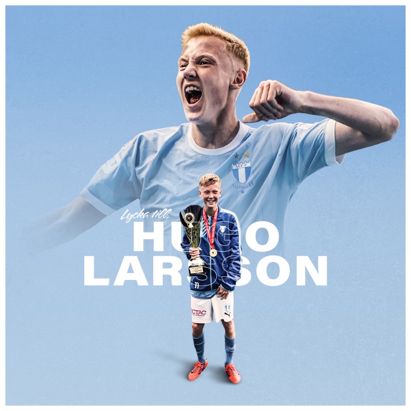 Malmo_FF's tweet photo. Malmö FF säljer Hugo Larsson för allsvensk rekordsumma.