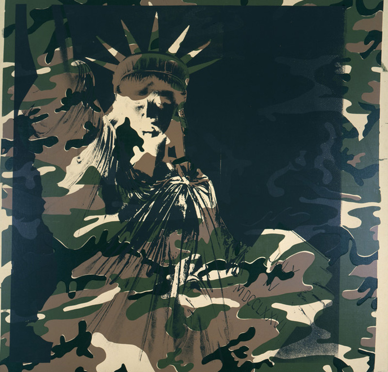 TheWarholMuseum's tweet photo. Today, and everyday, we remember those who made the ultimate sacrifice for our country.

Andy Warhol, "Statue of Liberty," 1986, © The Andy Warhol Foundation for the Visual Arts, Inc.

#MemorialDay https://t.co/qLNhOHAz9f