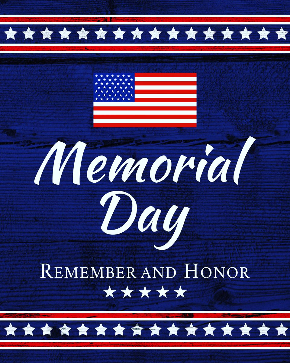 Today, we honor the fallen heroes who sacrificed everything for our freedom. Their bravery and selflessness inspire us to cherish and protect the precious gift of liberty. 🇺🇸 #MemorialDay #Grateful