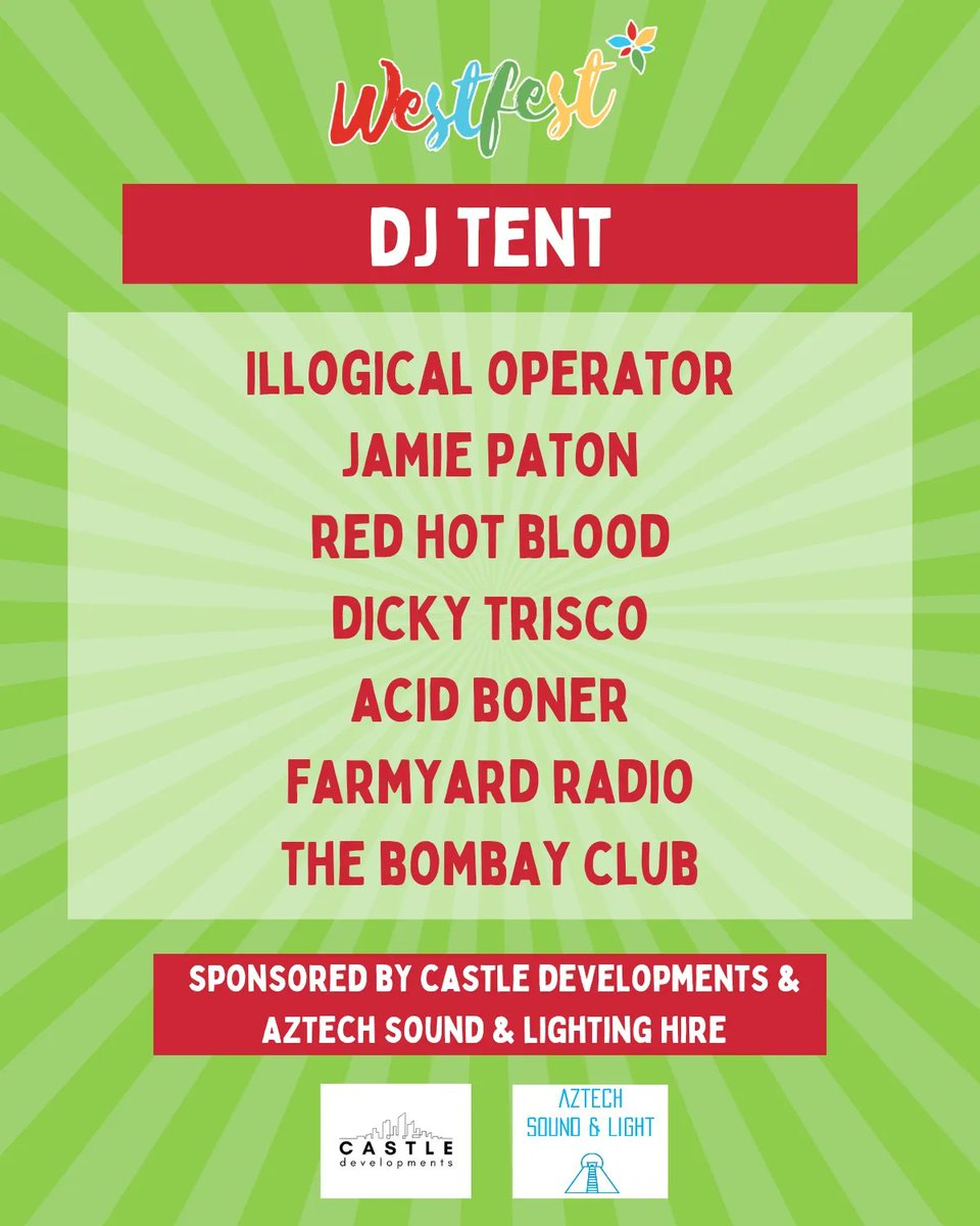 Now that the Big Weekend is over it's time for Big Sunday! 

Cure your Big Weekend blues (or FOMO if you watched from home) at Westfest this Sunday. Join us at Magdalen Green for loads of amazing music, stalls, attractions and 🤞 more cracking weather!

dundeewestfest.org