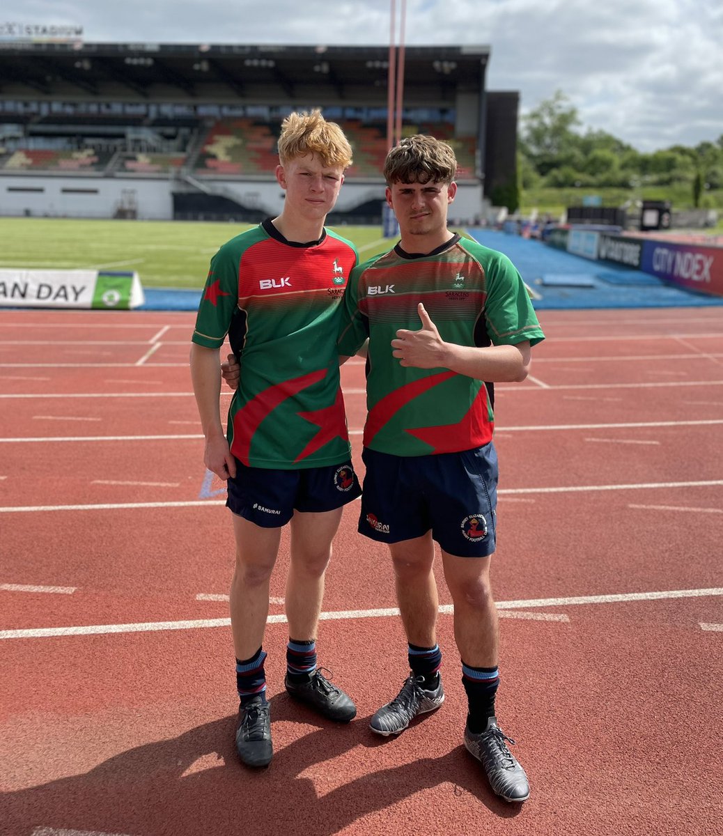 ChancellorsPE's tweet photo. Congratulations to Year 10 students Harry, Chris &amp; Samson who have been playing for Hertfordshire as part of the Saracens County Player Development Group throughout May at Dartford Valley RFC and at the StoneX Stadium today. Well done boys! 👏🏼🏉 https://t.co/0aSrC8cF6m