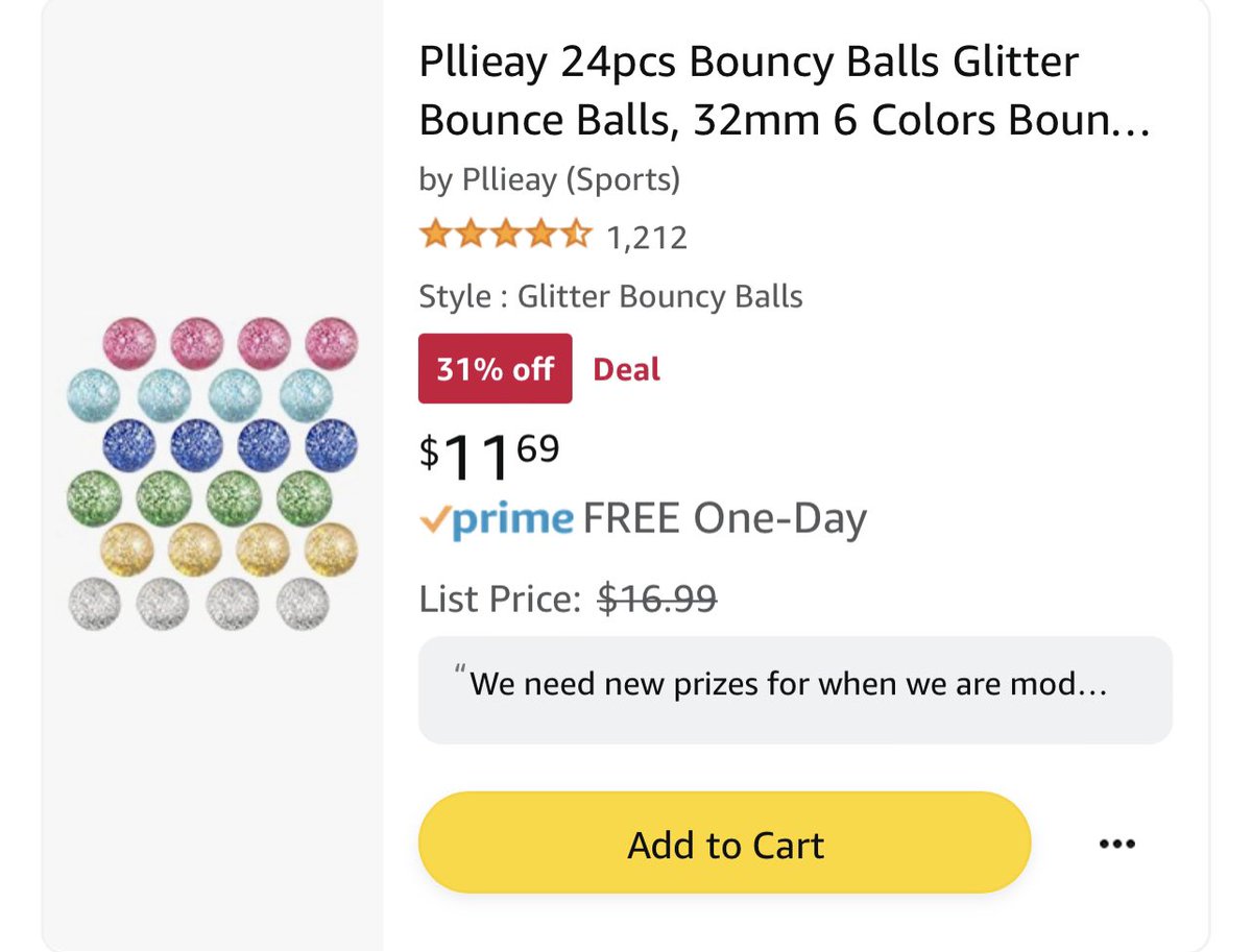Who else has a great deal on a #wishlist item today? Drop your list below, tell us about your needs, and RT other lists so we can spread the word! My deal is for classroom prizes for next year. #clearthelist
#teachertwitter  #adoptaclassroom 
tinyurl.com/ycdc2eaa