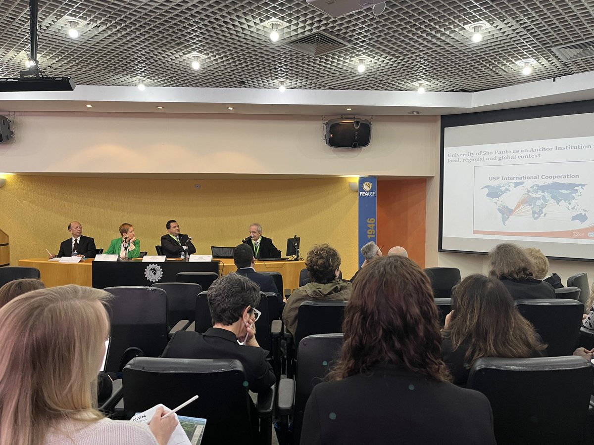 University Global Partnership Network (@ugpnetwork) on Twitter photo 🎉 We kick off the <a href="/UGPNetwork/">University Global Partnership Network</a> Conference hosted in São Paulo by <a href="/usponline/">USP - Universidade de São Paulo</a>! 🌍🏛️ Colleagues from @UniofSurrey and <a href="/NCState/">NC State University</a> have come to Brazil to develop collabs in research and education. #UGPNConference #GlobalCollaboration 🎉 We kick off the <a href="/UGPNetwork/">University Global Partnership Network</a> Conference hosted in São Paulo by <a href="/usponline/">USP - Universidade de São Paulo</a>! 🌍🏛️ Colleagues from @UniofSurrey and <a href="/NCState/">NC State University</a> have come to Brazil to develop collabs in research and education. #UGPNConference #GlobalCollaboration