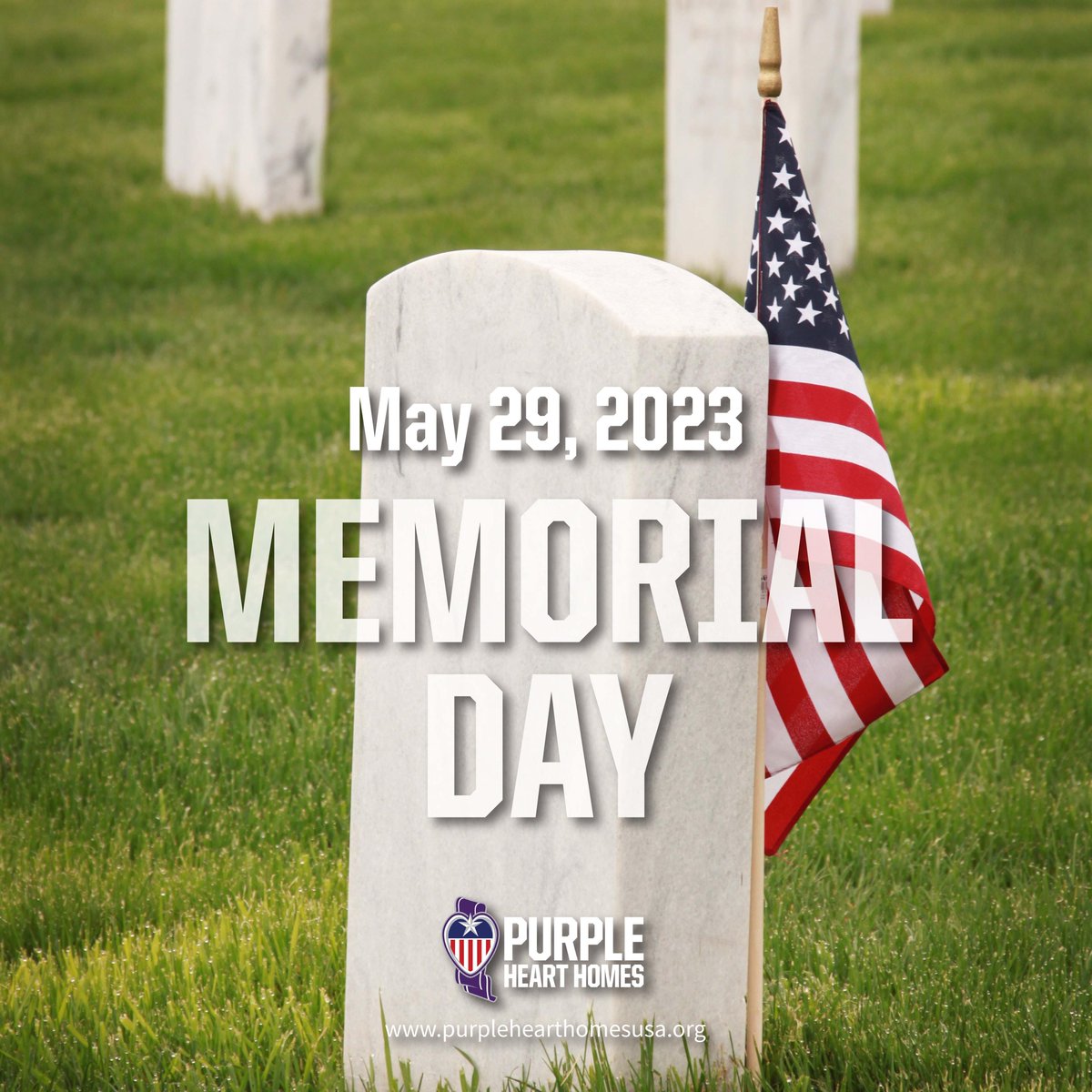 Today is Memorial Day. A day to remember and honor all of those who have died in military service. Today at 3 pm is the National Moment of Remembrance. It is a moment of silent reflection in which to remember those who died for our freedom. May we never take it for granted.