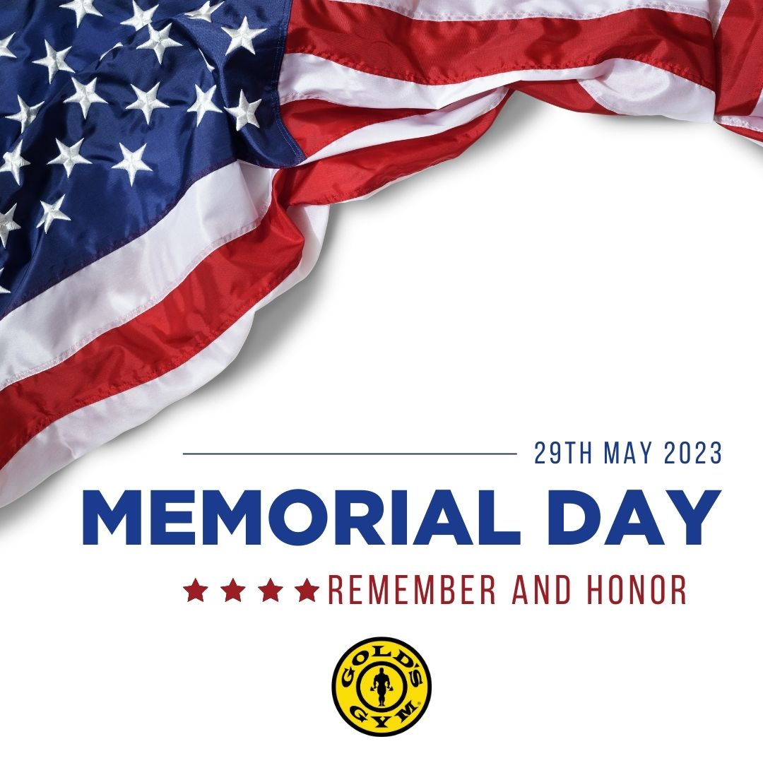Today, we honor and remember the brave, their courage and their selflessness. It will never be forgotten. 
#GoldsGym #HealthyLifestyle #GymMotivation #GoldsGymFitness #WorkOutWithGoldsGym