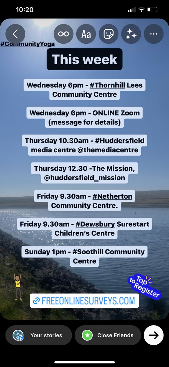This week - accessible and free Community Yoga sessions across #Kirklees : <a href="/thornhilllees/">thornhilllees</a> , <a href="/TheMediaCentre/">The Media Centre</a> <a href="/huddsmission/">Huddersfield Mission</a> <a href="/HolmfirthTech/">HolmfirthTech</a> #netherton , #soothillcommunitycentre 
.
Thank you funders <a href="/KirkleesComPlus/">Kirklees Community Plus</a> <a href="/locala/">Locala Health & Wellbeing</a> 🙌💕