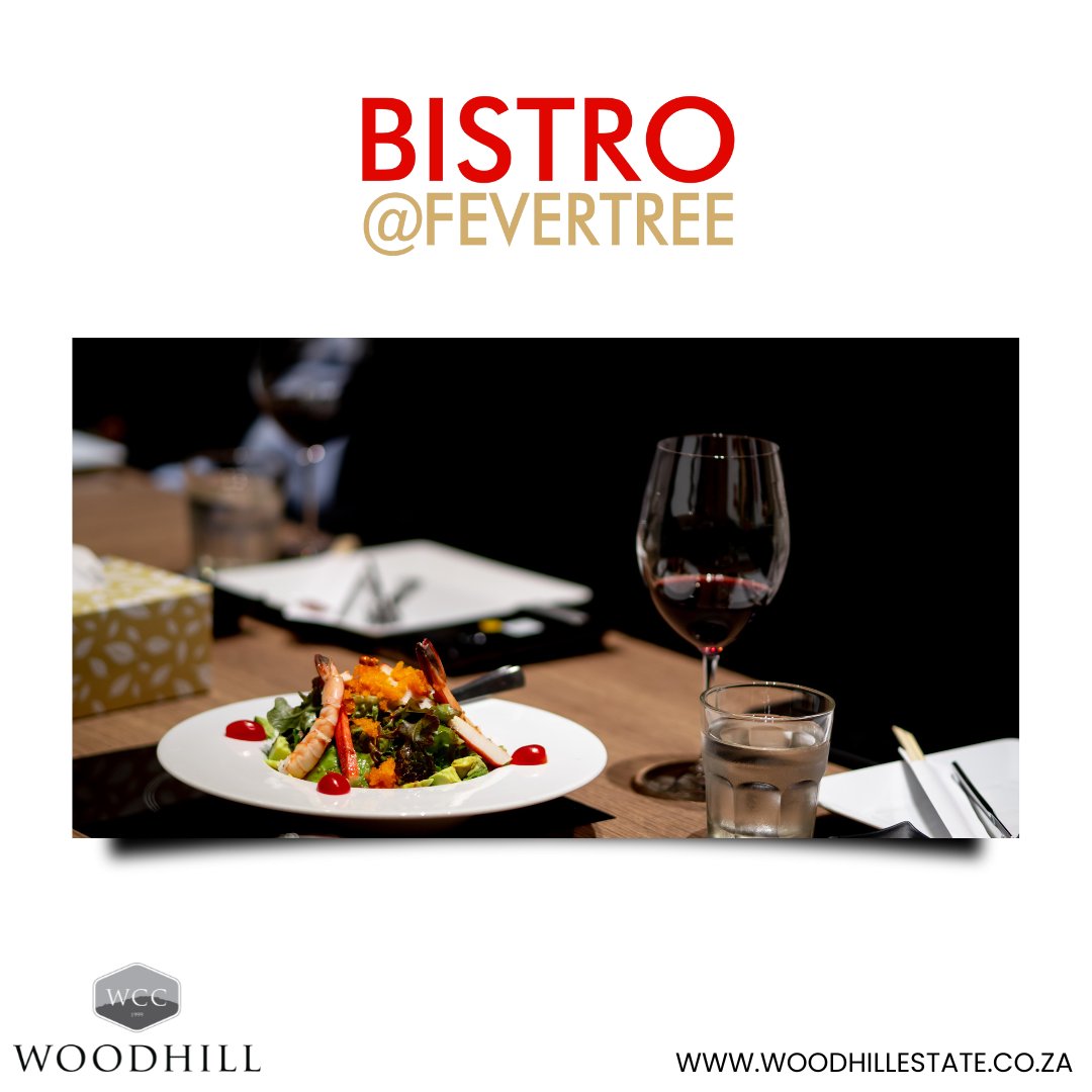 BISTRO @ FEVERTREE is open to the public. Perfect for functions and events, as well as intimate dining experiences! Are you having a special celebration?    Book your occasion here: bit.ly/3IhRbgW #clubwoodhill #lifestyleestate #bistro@fevertree #restaurant #pretoria
