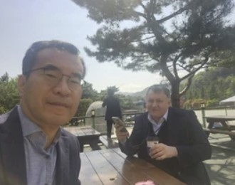 RafarmaPharma's tweet photo. $RAFA Rafarma Pharmaceuticals meets to discuss partnership with Korean CEO Jae Min Son from CERES F&amp;D Inc.  https://t.co/HKq1nZ0YCG

CERES is a Biopharmaceutical Co with cGMP-certified production facilities that produces high quality, effective medicines https://t.co/IPgPEcyxtk https://t.co/05AEFQY0Up