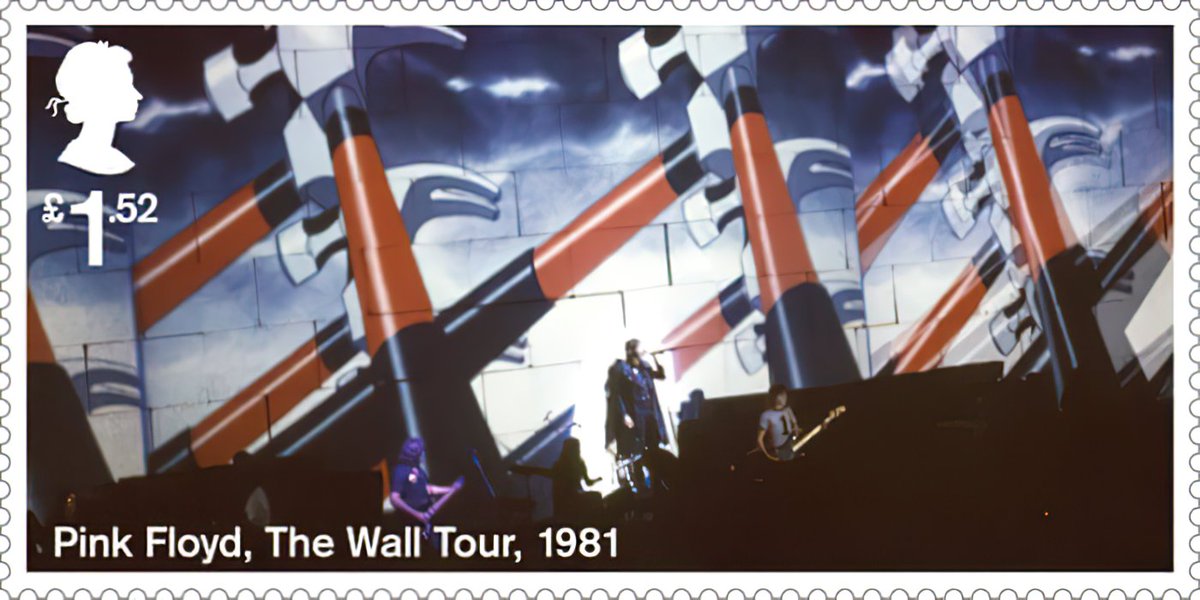 Labourheartland's tweet image. 2016, Royal Mail stamps quite rightly honour 50 years of #PinkFloyd with commemorative stamps including the famous marching hammers from the album the wall. Of course, they want it all shoved down the #memoryhole now they don&apos;t like the message. #UkraineRussianWar #Nazis #Israel