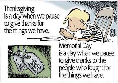 Thank you #MemorialDay