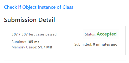iamharmeet's tweet photo. Day 2⃣3⃣-2⃣5⃣ of LeetCode 30-day JavaScript Challenge:
✅Solved 3 @LeetCode problems:
1. Array Prototype Last (2619)
2. Group By (2631)
3. Check if Object Instance of Class (2618)
#LeetCodeJSChallenge https://t.co/Hu8vvkLYwJ