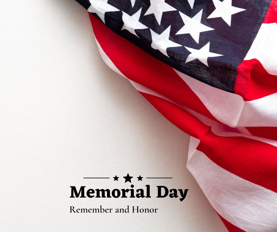 Today we honor the brave men and women who gave the ultimate sacrifice.