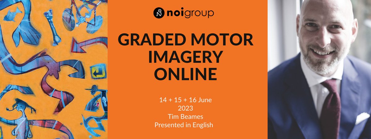 This course is open to health professionals involved in pain and stress management.

3 Days (Half Days ONLY)
08.30 - 13.30 (GMT)

Reserve your place via: ow.ly/jPE850MQJbt

👉15 CPD Hours awarded!

<a href="/noigroup/">Noigroup</a> 
#NoiGroup #GradedMotorImagery #OnlineLearning