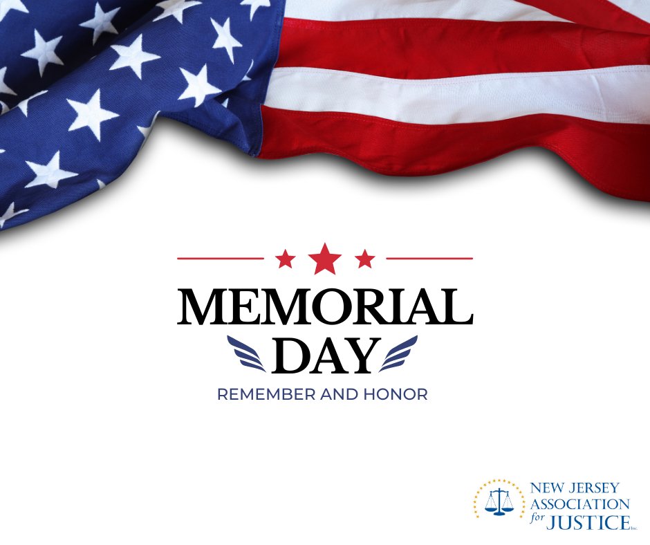 NJAssocJustice's tweet photo. Today is Memorial Day. Take a moment to remember those who served and died to protect and defend our country. https://t.co/viDEcOK0G6
