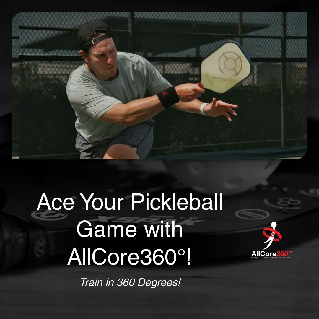 AllCore360 (@allcore360) on Twitter photo Core strength and balance are essential to being a better pickleball player and reducing injuries. Pickleball requires quick, explosive movements, and changes of direction that place significant stress on the body's core muscles. 
#Pickleball Core strength and balance are essential to being a better pickleball player and reducing injuries. Pickleball requires quick, explosive movements, and changes of direction that place significant stress on the body's core muscles. 
#Pickleball