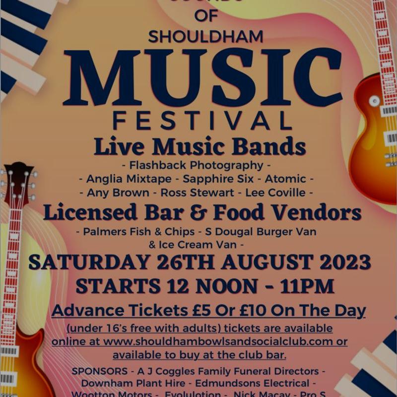 wix.to/avqVciA
#shouldham #lawnbowls #music #kingslynn #downhammarket