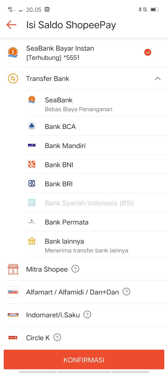 samdiman's tweet photo. @bankbsi_id Kapan bisa transaksi nya normal lagi? Masak mau top up Shopee aja ga bisa.. https://t.co/pGUHxx09gl