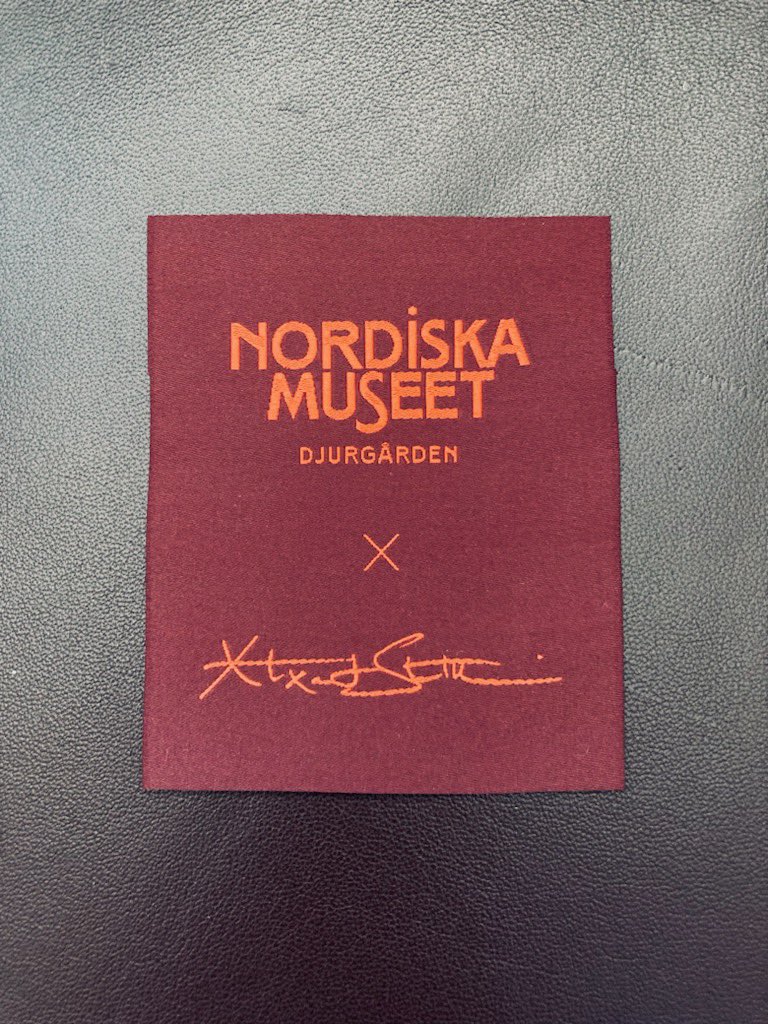 Happy to show a sneak peek of the first part of my collab with Nordiska museet at Djurgården in Stockholm. As part of their re-branding we celebrate the staff with a new uniform – an interpretation of the archetypical museum coat. Thanks to all involved. #slowfashion