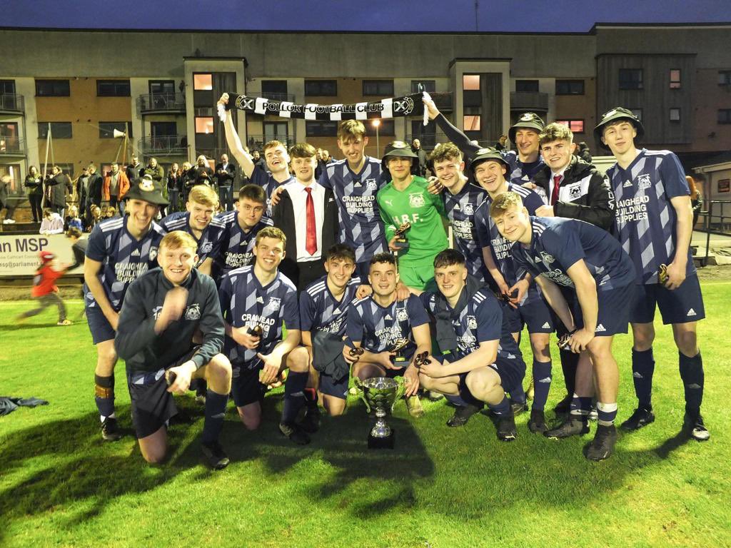 bargeddie2004s's tweet photo. Bargeddie Colts, League and WoS Cup winners are moving on to @pollokfc as their development team next year. Follow the boys @PollokFCDev 
The boys are looking forward to a new and exciting challenge 👍⚽️🏆🏆 https://t.co/VsDICdMfUW