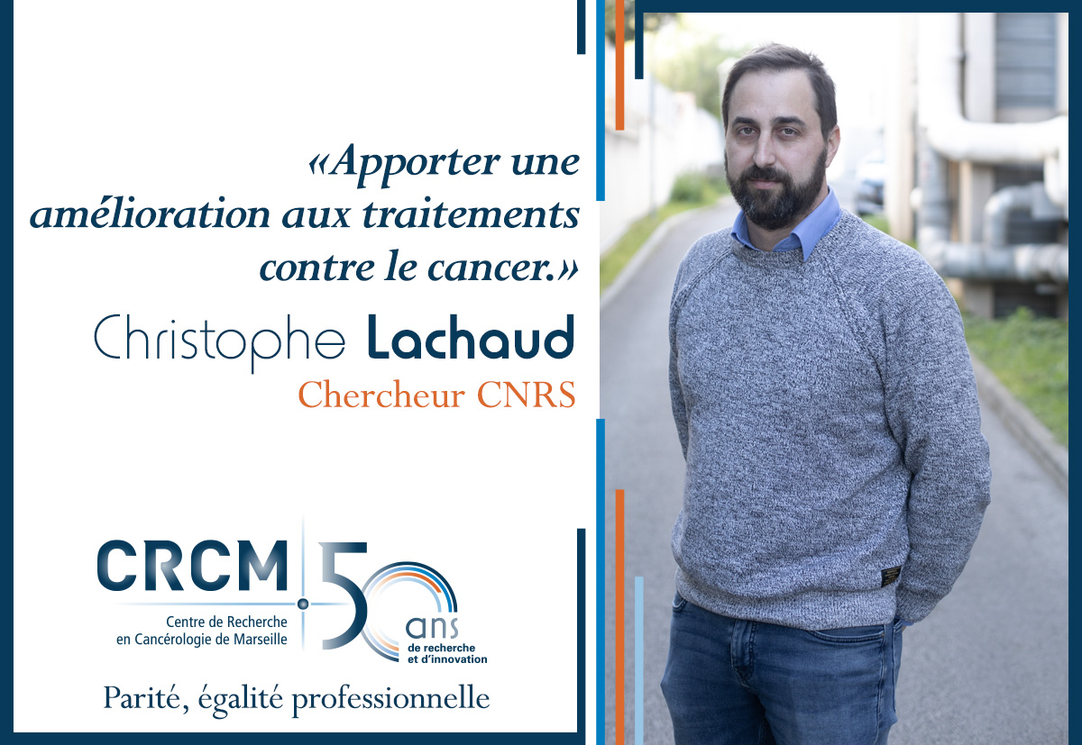 Today, let's meet Christophe Lachaud, whose research is focused on advancing cancer treatments for better patient outcomes. 🎗️🔬 #CancerResearch #MedicalAdvancements #CRCM50 #50portraitsCRCM50 #DiversityInResearch #FightingCancer