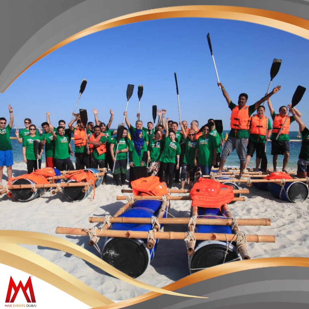 Maxeventsdubai's tweet photo. Team building: Where individuals come
together, bonds strengthen, and goals unite. It's a
journey of collaboration, communication, and shared
victories. Together, we build a stronger, more resilient
team. 💪🏽
#MaxEventsDubai #TeamBuilding #eventmanagement #eventplanning https://t.co/5MMI16iJ5p
